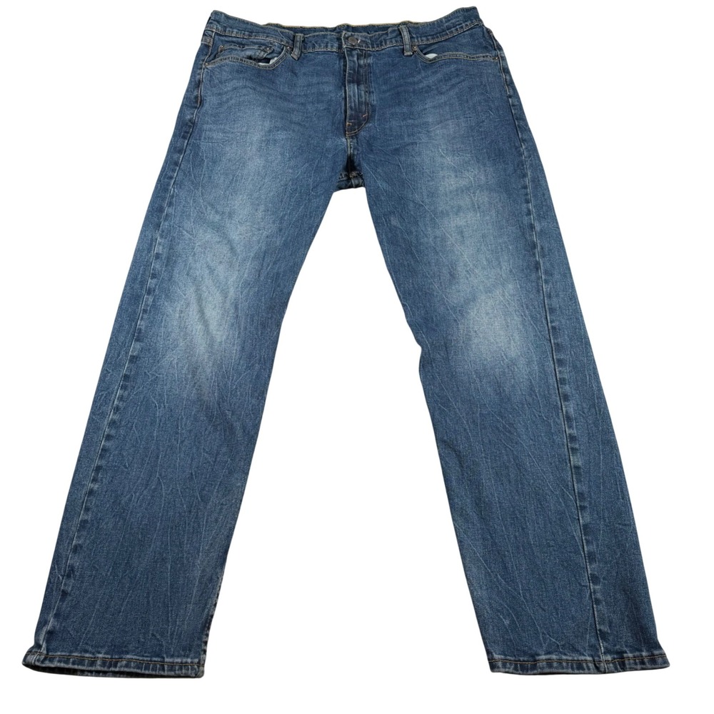 Levi's 502 Regular Taper Jeans Mens 40x32 (FITS 39x30) Blue Denim 5-Pocket Pants